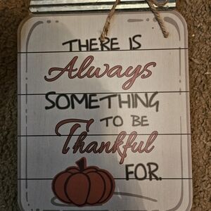Craft Thankful Wall Art with Red and Brown Accents